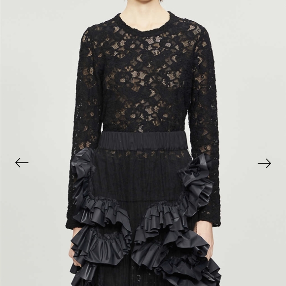 Comme des Garcons Lace Top (XS) - Picture 1 of 4